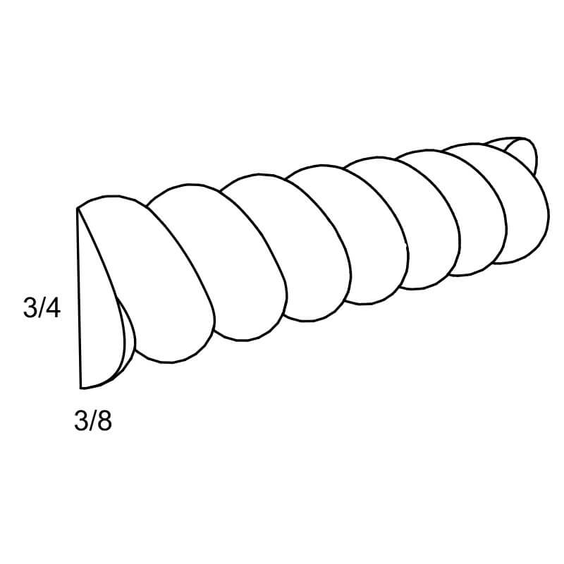 Alabaster Cream Molding