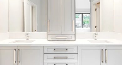 Light Gray Bath Vanities