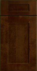 Chestnut Shaker Bath Vanity Cabinet Door