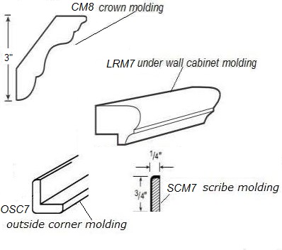 molding cabinets cm8 kitchen