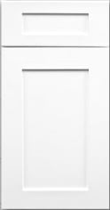 White Shaker Bathroom Vanity Door