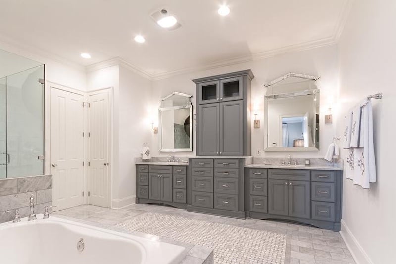 Bathroom Vanity Styles - Raised Panel