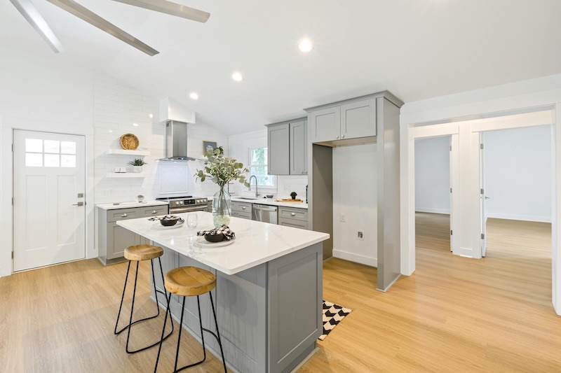 Soft Grey Kitchen Cabinets