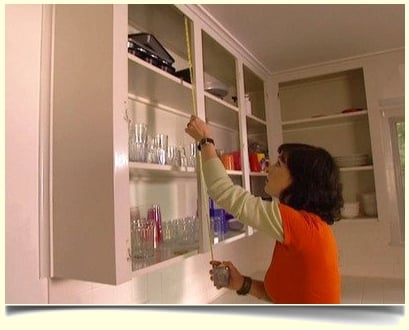 REPLACEMENT KITCHEN CABINET SHELVING