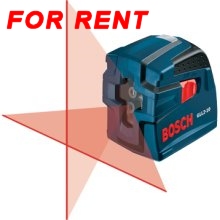 RENT a Bosch Laser Level ($60)